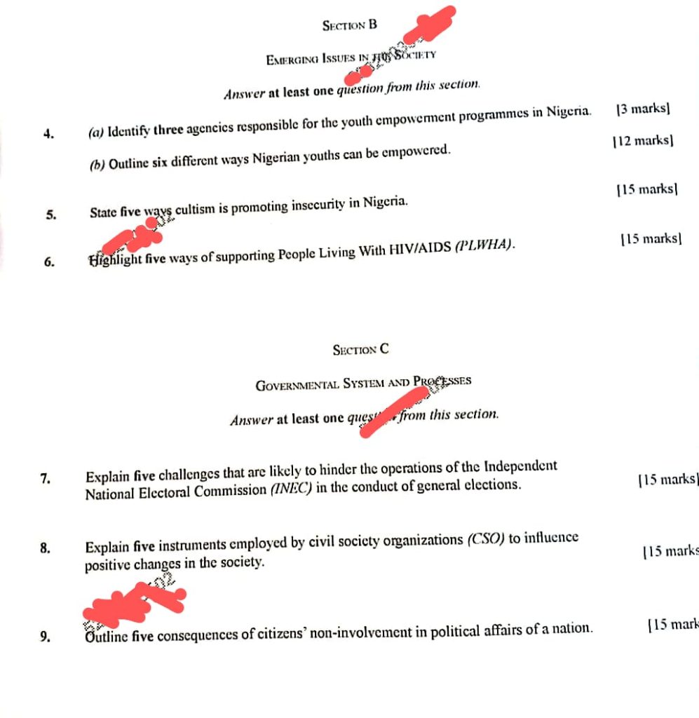 waec civic essay answers